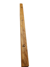 Afbeelding in Gallery-weergave laden, Wandplank zwevend boomstamplank inclusief plankendragers 128 x 22 x 5 cm Eikenhout
